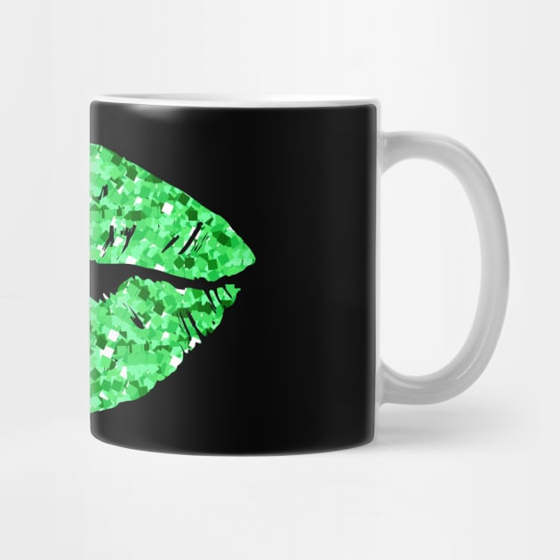 Irish Girl Kiss Saint Patricks Day Celebration by creative